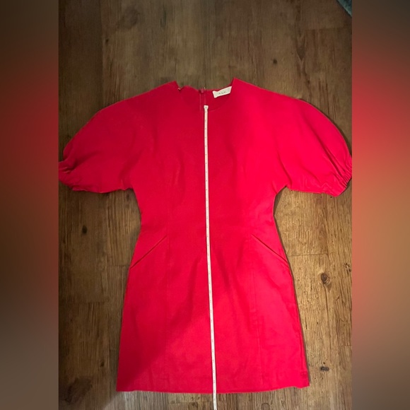 ALC Red Mini Dress sz 6 - Picture 11 of 13